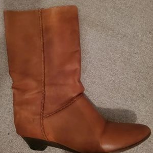 Frye leather boots size 8